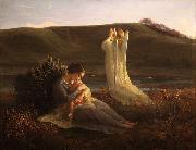 Louis Janmot The Angel and the Mother USA oil painting artist